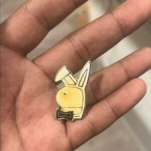 Gold play boy Bunny 90’s retro collectors pin